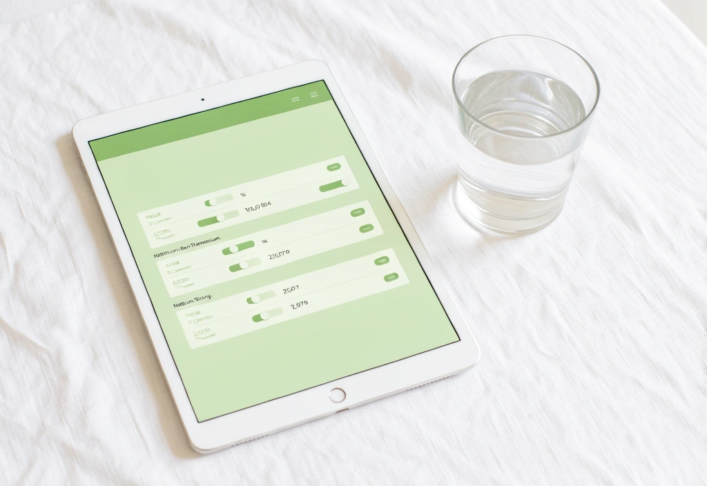 Digitális táplálkozási terv